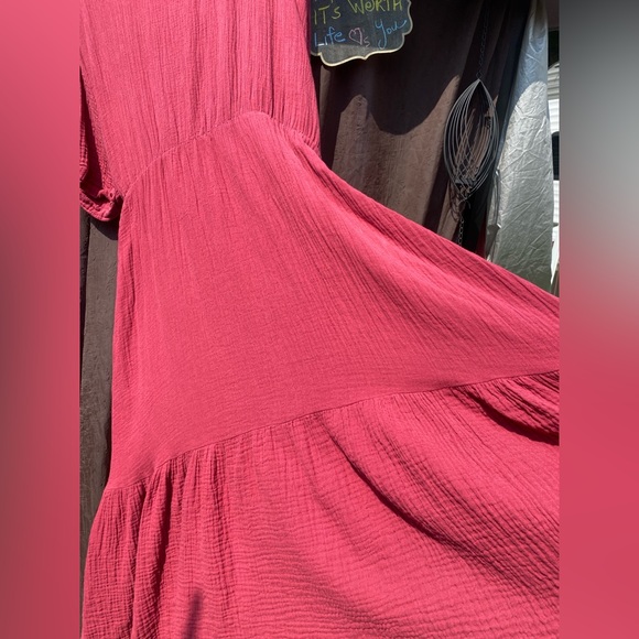 69-You Are Smart ❤️ Gap Cotton Gauze Garden Dress - Picture 4 of 9